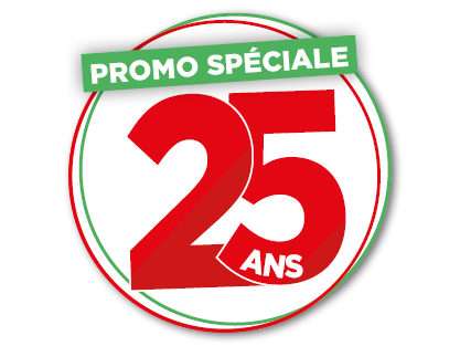 Stickers 25 ans